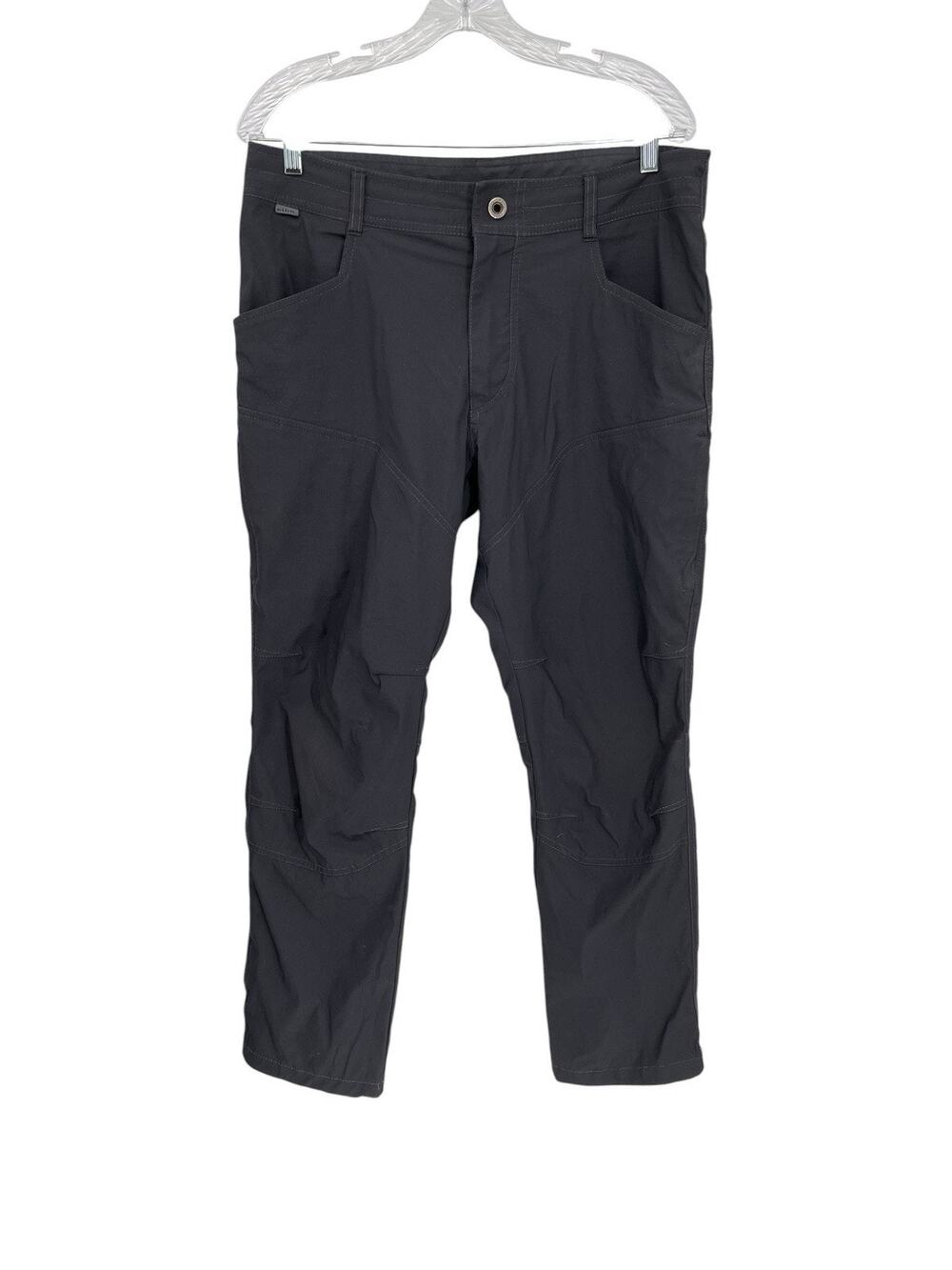 Kuhl Renegade Rock Pants Hiking Cargo Dark Gray Size 34 X 30